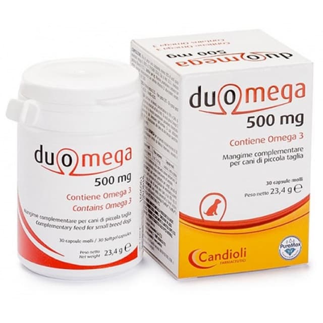 Duomega Cani 500 mg – 30 cápsulas para perros