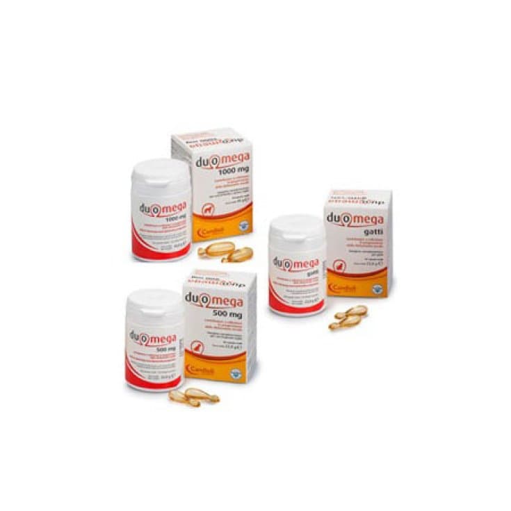 Duomega Cani 1000 mg – 30 cápsulas para perros