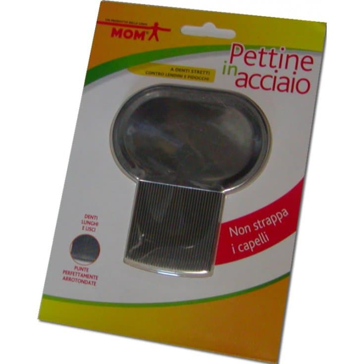 MOM Peine Acero Inoxidable – Cuidado capilar