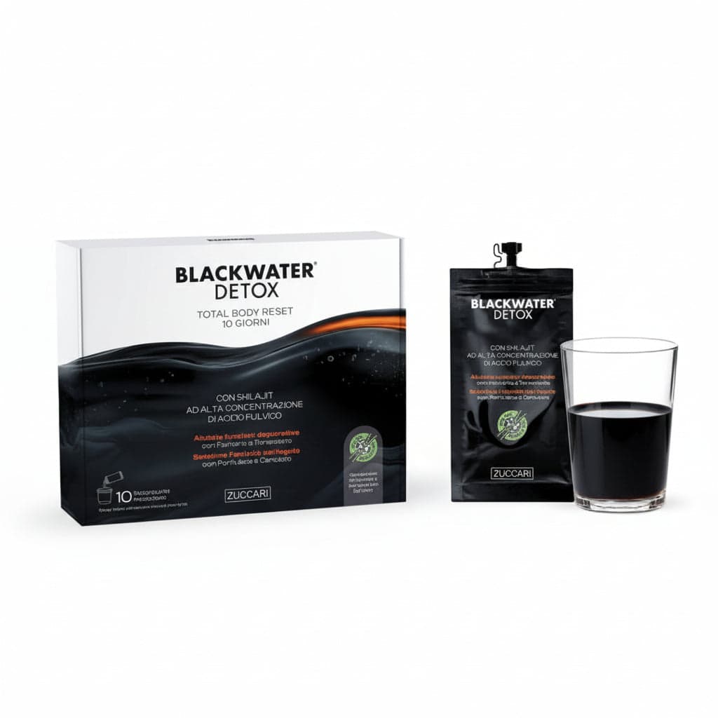 Black Water Detox – 10 sobres de 20 ml