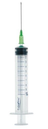 Jeringa 10 ml con conexión Luer Lock – 1 unidad