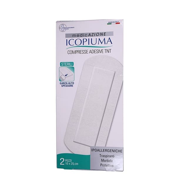 Icopiuma Venda autoadhesiva TNT 10x25 cm – Pack de 2