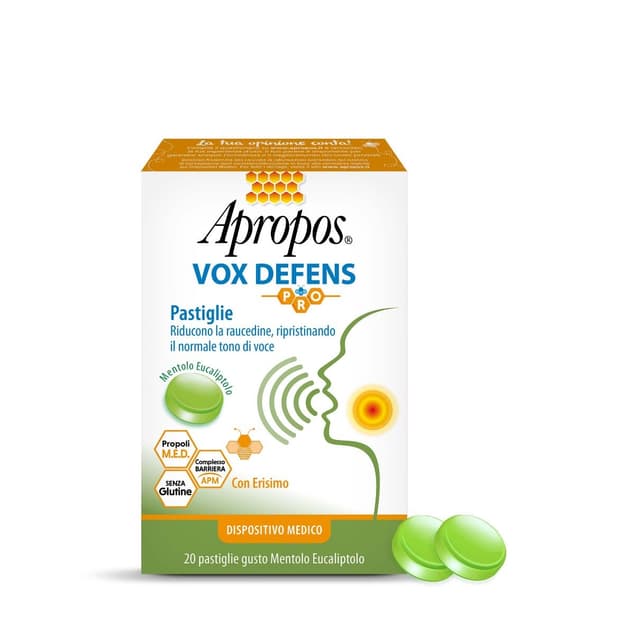 Apropos Vox Def Pro Mentol-Eucalipto – 20 unidades