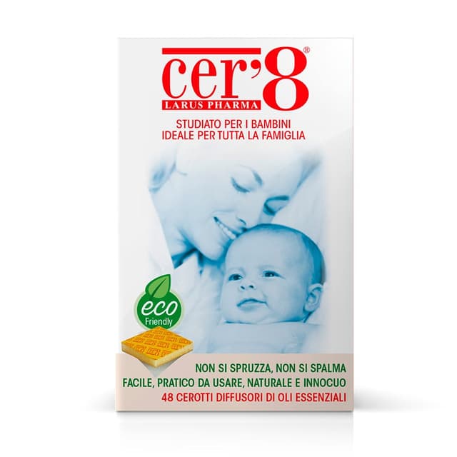 CER'8 Zanz – Parches Repelentes de Insectos, 48 unidades