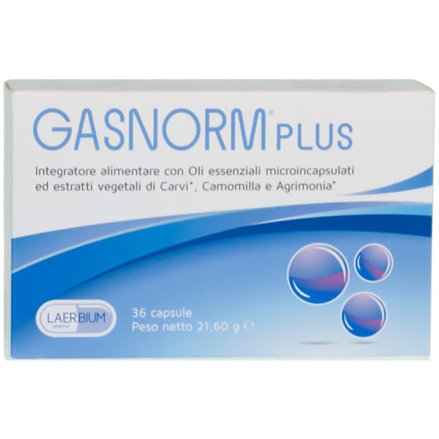 Gasnorm Plus – Arcilla verde + Aceites esenciales, 36 cápsulas
