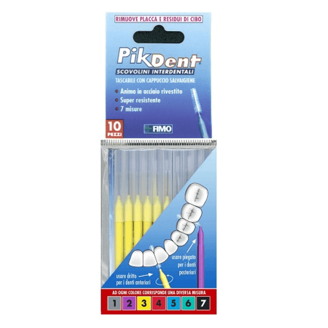 Pikdent Cepillo Interdental – 10 unidades, Talla 3