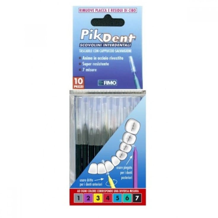 Pikdent Seda Dental – 10 unidades, Talla 7