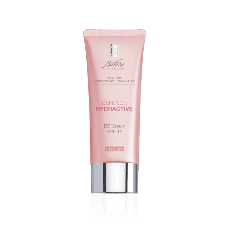 BioNike Defence Hydractive BB Cream Medium – Crema con Color, 1 unidad
