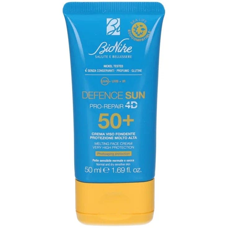 BioNike Defence Sun 50+ Crema Facial Fundente – Crema Solar Facial