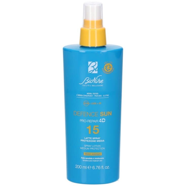 BioNike Defence Sun 15 Leche Solar – Spray 200 ml