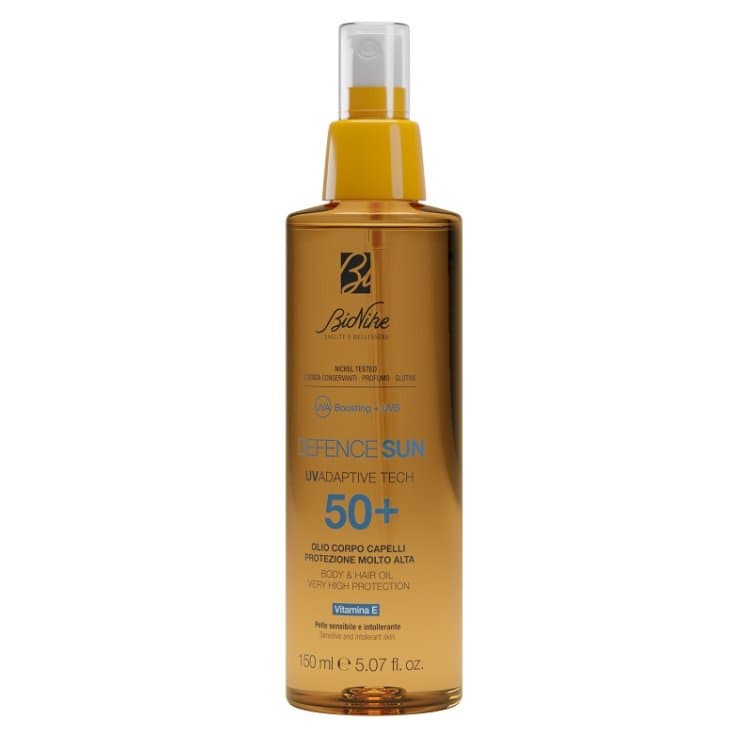 BioNike Defence Sun Aceite en Spray SPF 50+ – Protección solar