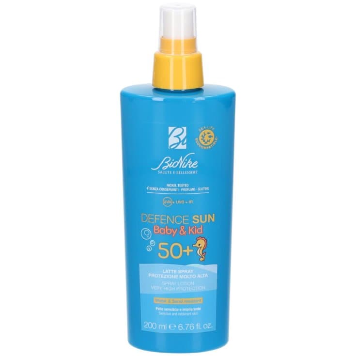 BioNike Defence Sun Leche Solar en Spray SPF 50+ – Protección solar