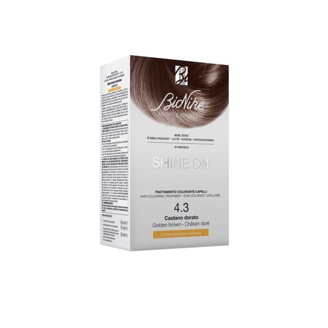 BioNike Shine On Tinte Castaño Dorado – Crema colorante