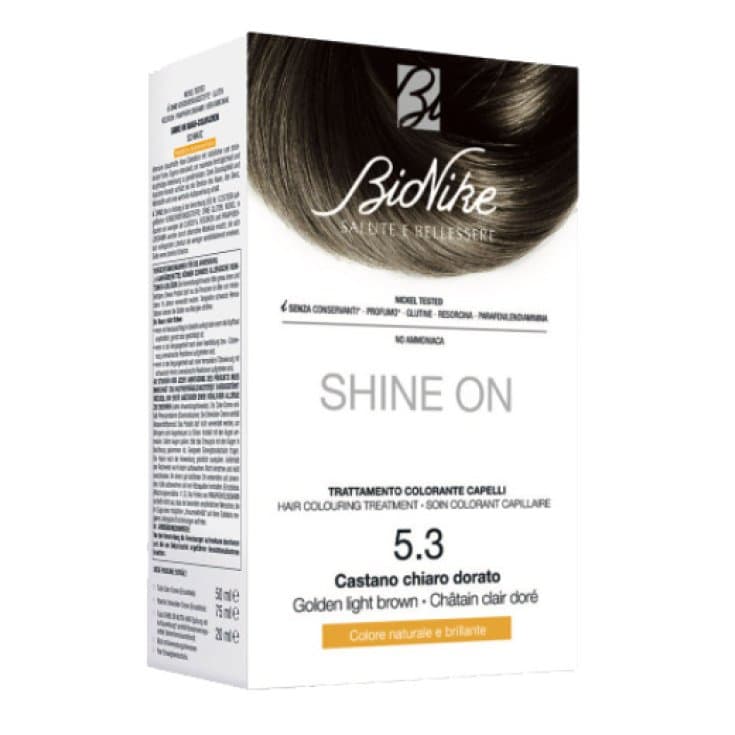 BioNike Shine On Tinte Castaño Claro Dorado – Crema colorante