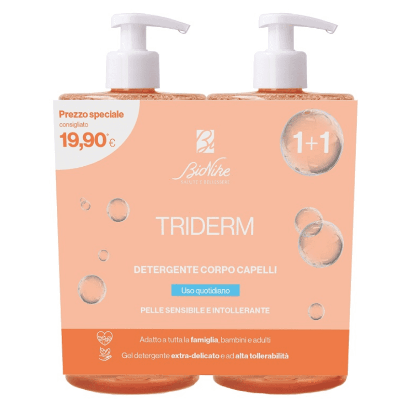 BioNike Triderm Pack Doble – Gel de Ducha y Crema Corporal