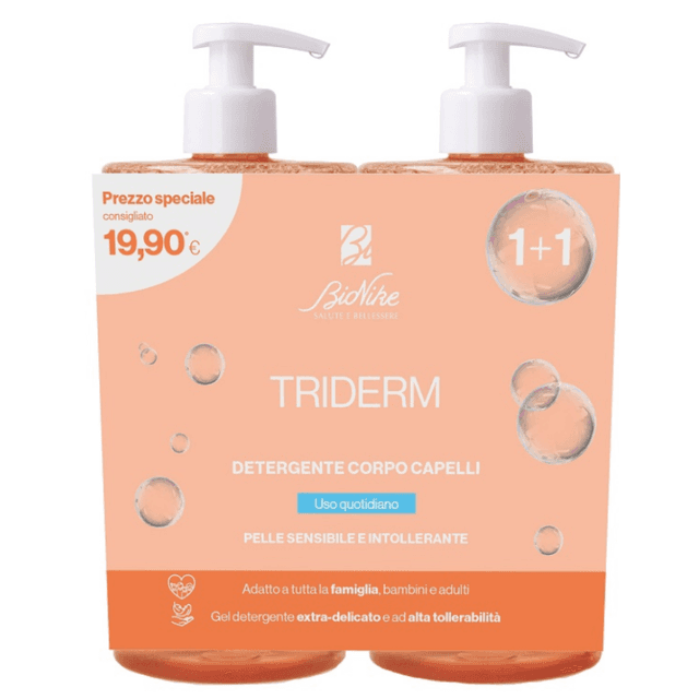 BioNike Triderm Pack Doble – Gel de Ducha y Crema Corporal