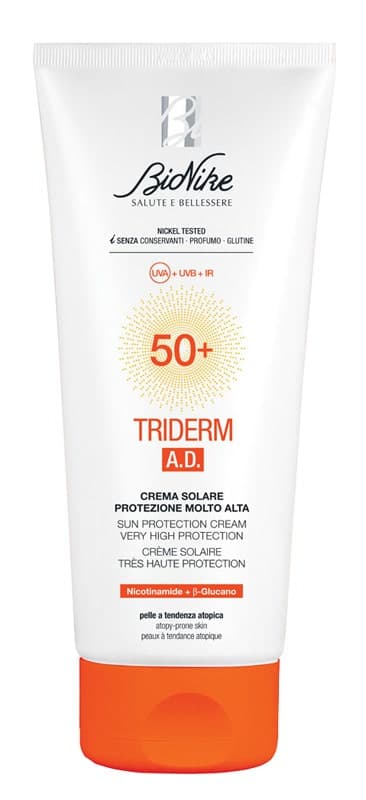 BioNike Triderm AD Crema Solar SPF 50+ – Crema