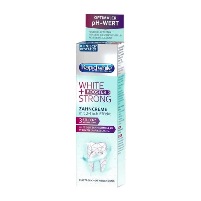 BioNike Rapid White Dentífrico White+Boost – Pasta de dientes blanqueadora