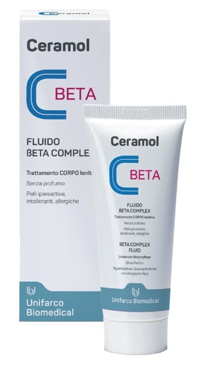 Ceramol Fluido Beta Complex – Fluido de cuidado facial y corporal