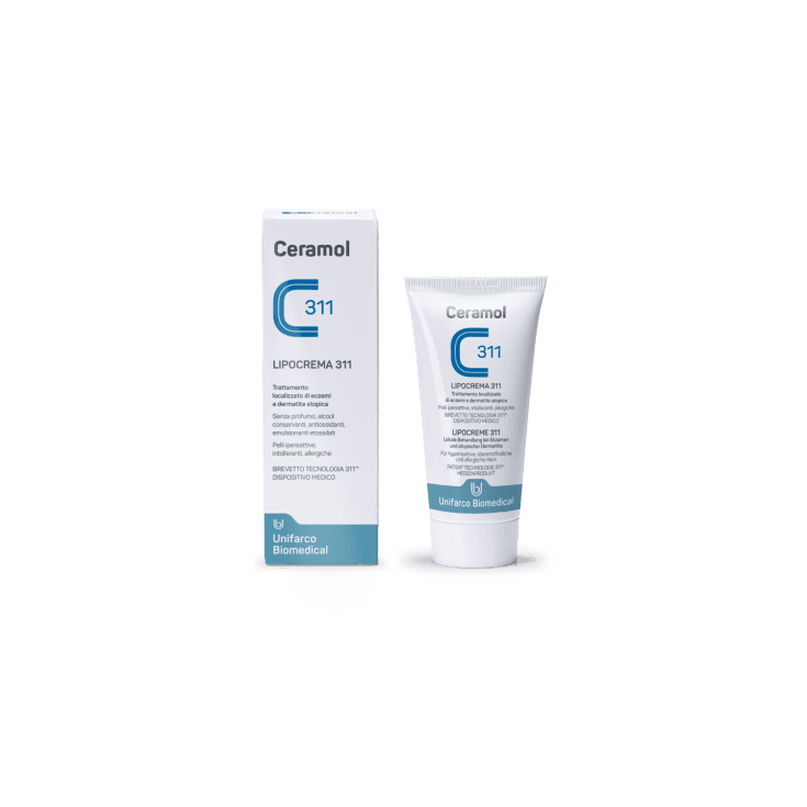 Ceramol Lipocrema 311 – Crema de cuidado cutáneo 50 ml