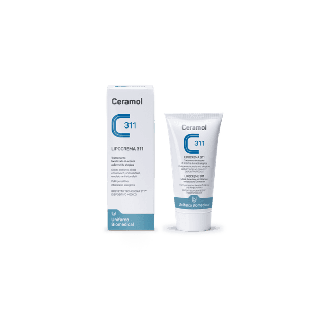 Ceramol Lipocrema 311 – Crema de cuidado cutáneo 50 ml