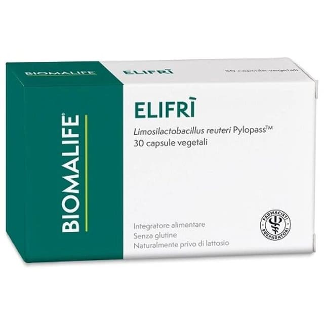 Elifri Probióticos con Bacterias Lácticas – 30 cápsulas