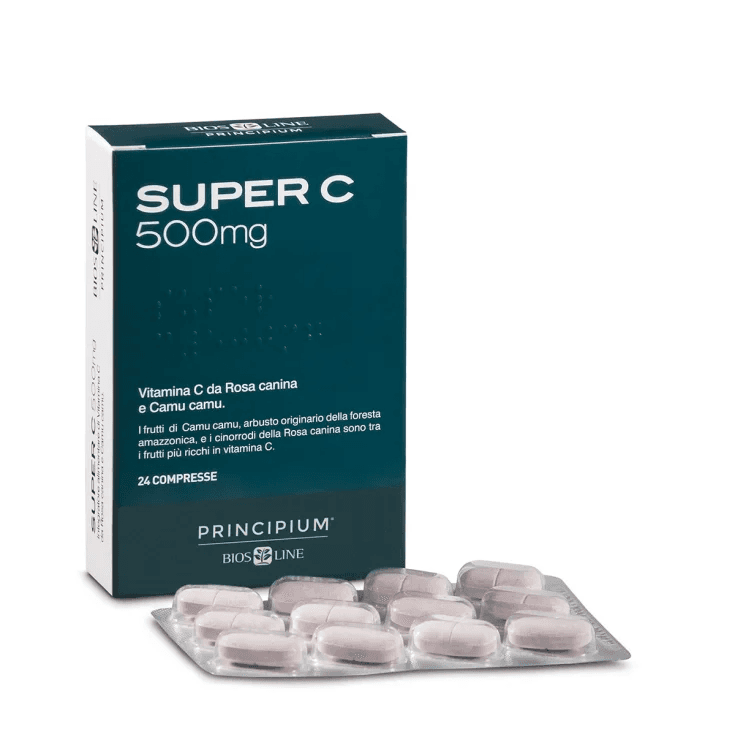 Vitamina C 500 mg – 24 comprimidos | Principium Super C 500