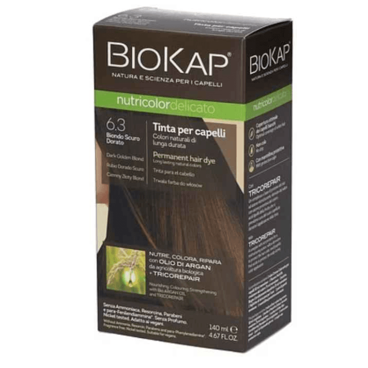 Biokap Nutricolor 6.30 Bio Rubio Oscuro Escandinavo – Tinte capilar