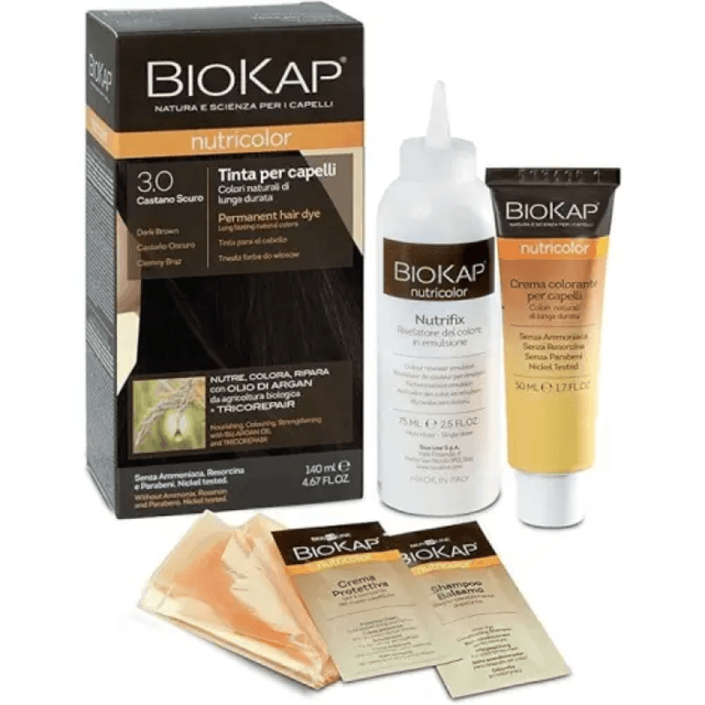 Biokap Nutricolor 3.0 New Castaño Oscuro – Tinte capilar
