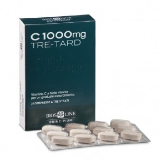 Vitamina C – 24 comprimidos | Principium C 1000 de Liberación Prolongada