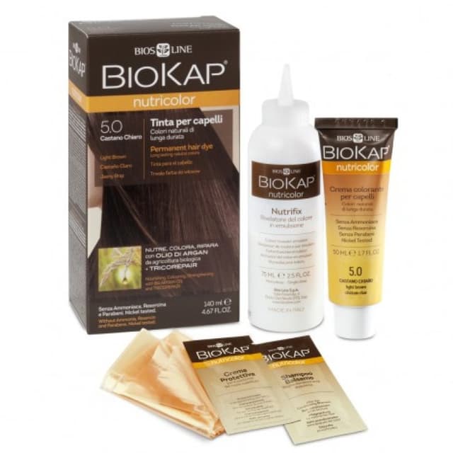 Biokap Nutricolor Delicato Castaño Claro 5.0