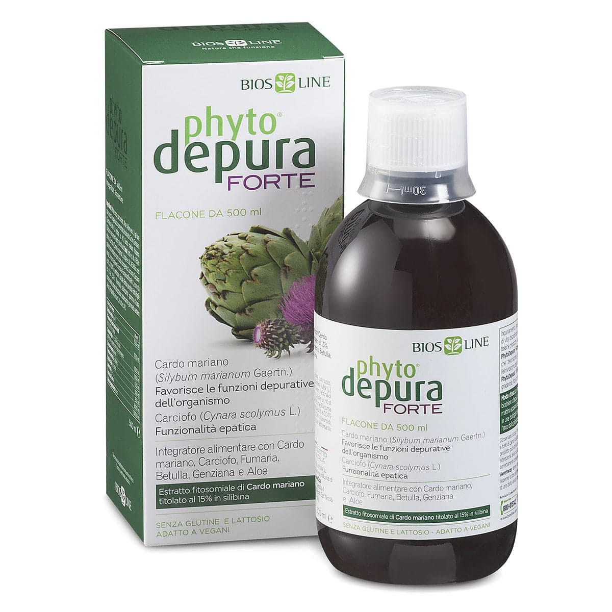 Inulina + Alcachofa – 500 ml | Phytodepura Forte