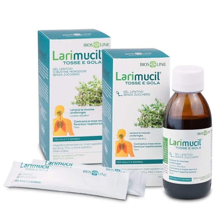 Larimucil Tos Garganta Gel – 120 ml