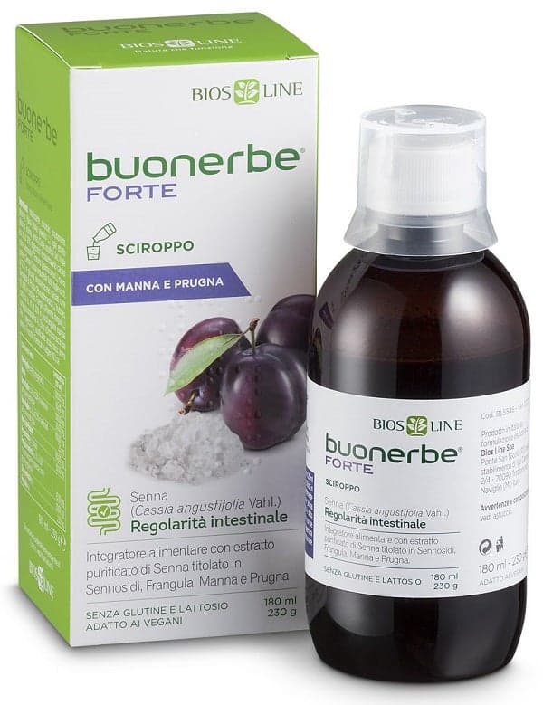 Inulina + Hinojo – 180 ml | Buonerbe Forte Jarabe