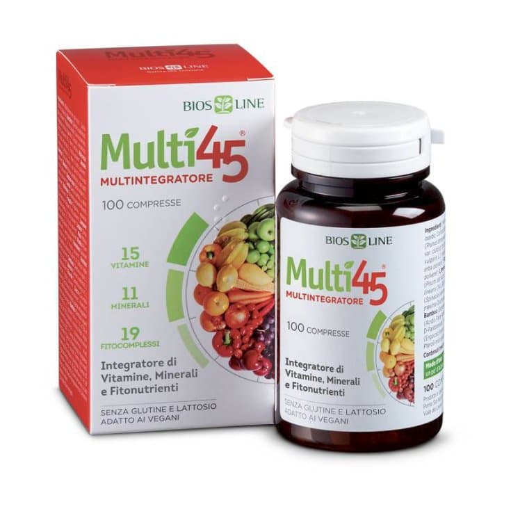 Multivitaminas + Minerales – 100 comprimidos | Multi 45
