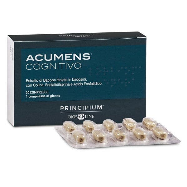 Bacopa + Colina – 30 comprimidos | Principium Acumens Cognit
