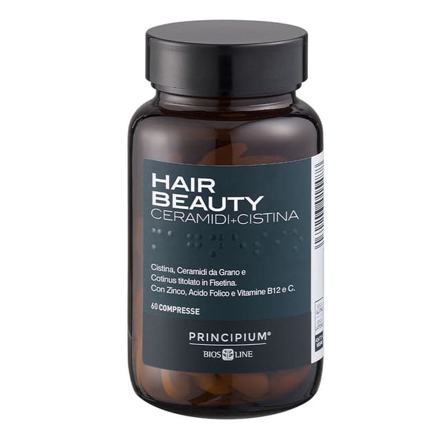 L-Cistina + Ceramidas – 60 comprimidos | Principium Hair Beauty