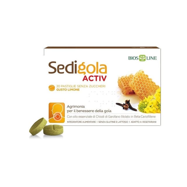 Sedigola Apix Activ Limón – Pastillas para chupar con própolis