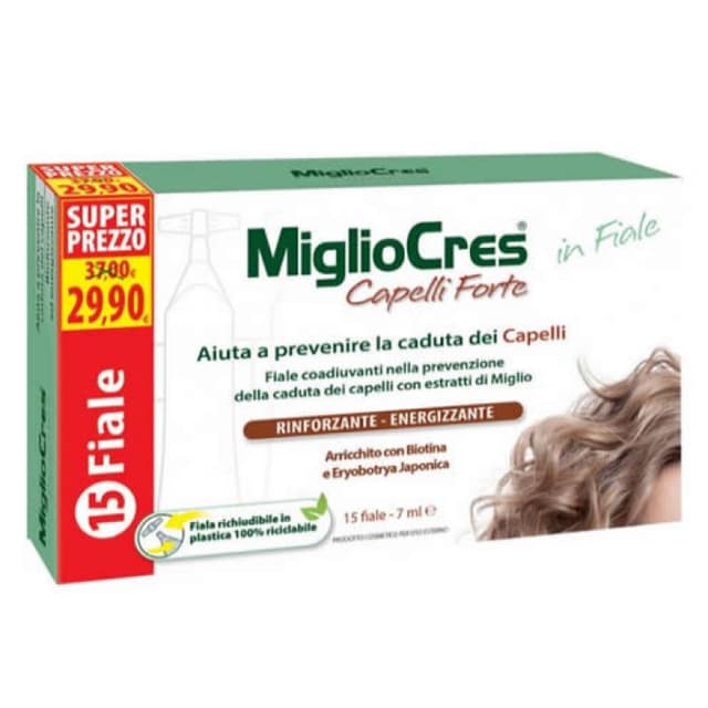 Migliocres Cabello Forte – Ampollas monodosis
