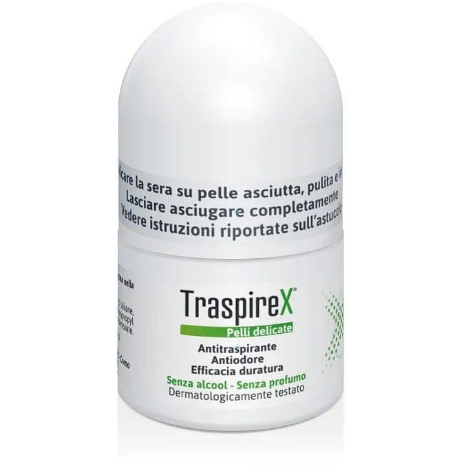 Traspirex Pelli Delicate – Spray de 20 ml