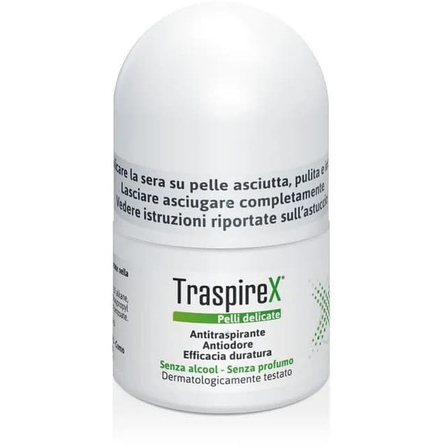 Traspirex Pelli Delicate – Spray de 20 ml