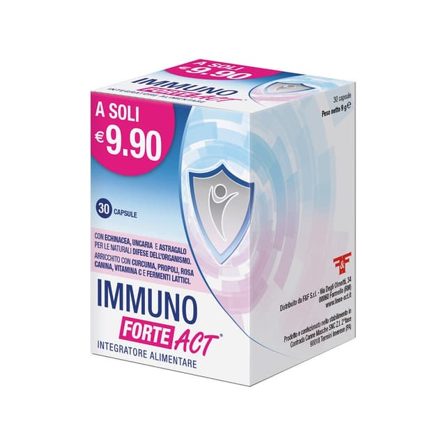 Vitamina C 80 mg + Equinácea – 30 cápsulas | Immuno Active Forte