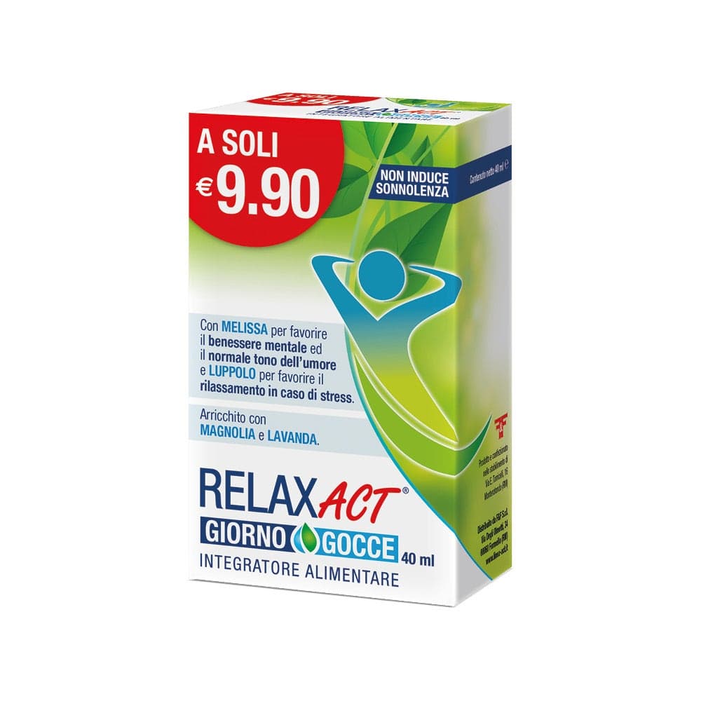 Relax Act Giorno Gotas | L-Teanina + Melisa
