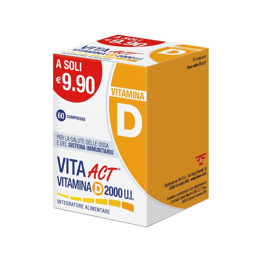 Vita Act Vitamina D 2000 UI – 60 comprimidos
