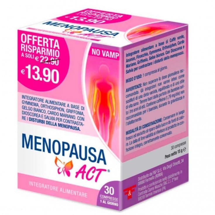 Hinojo + Gymnema – 30 comprimidos | Menopausa Act