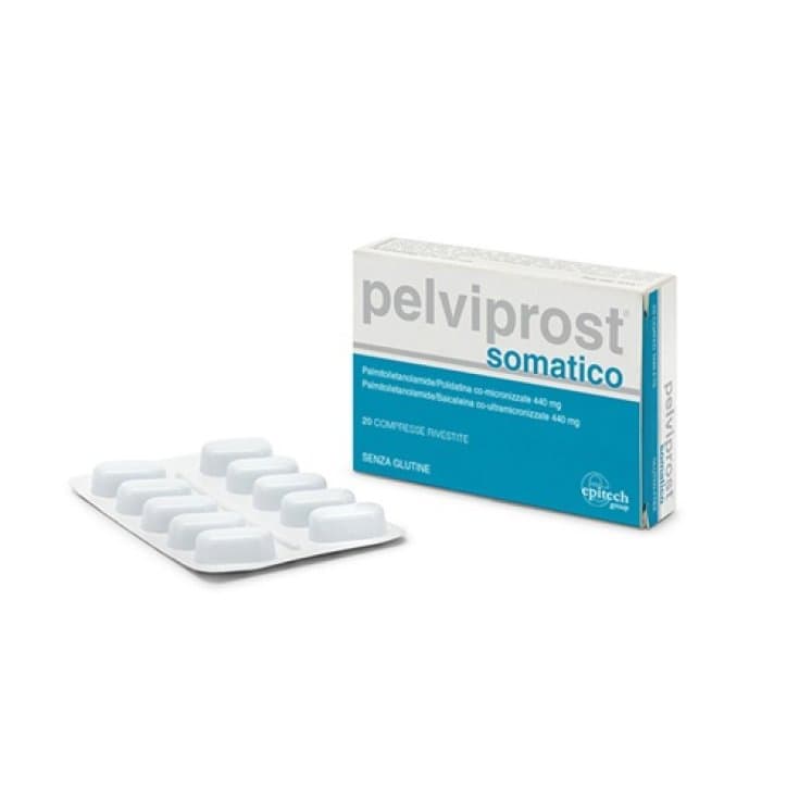 Palmitoiletanolamida (PEA) 0,800 g – 20 comprimidos | Pelviprost Somatico