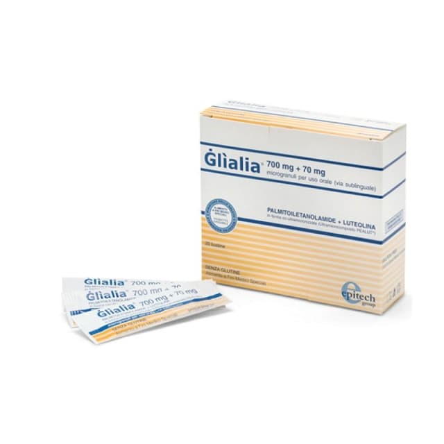 Palmitoiletanolamida (PEA) 0,70 g – 20 sobres | Glialia Suspensión