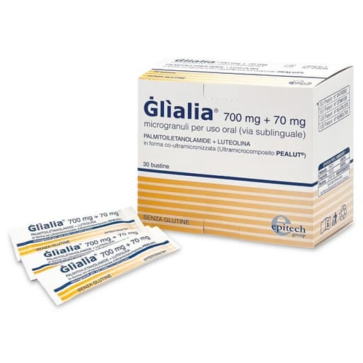 Palmitoiletanolamida (PEA) 0,70 g – 30 sobres | Glialia 700 mg + 70 mg