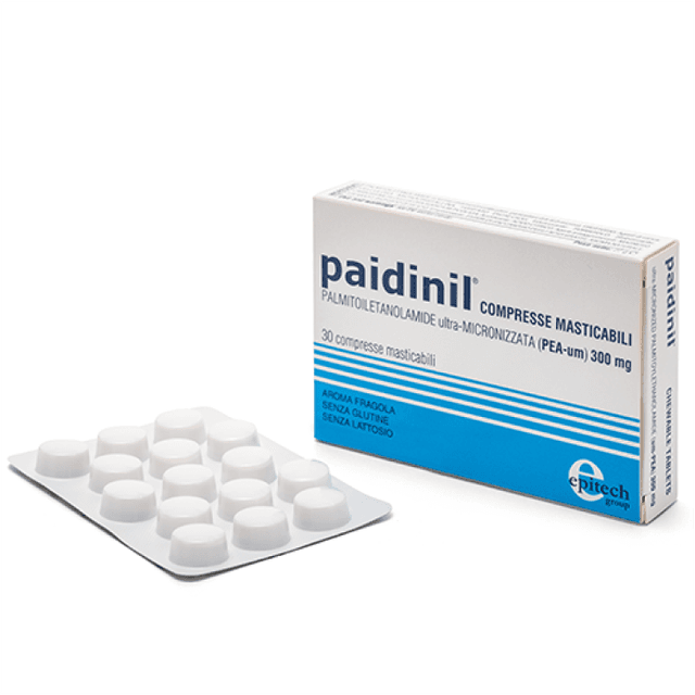 Palmitoiletanolamida (PEA) – 30 comprimidos | Paidinil