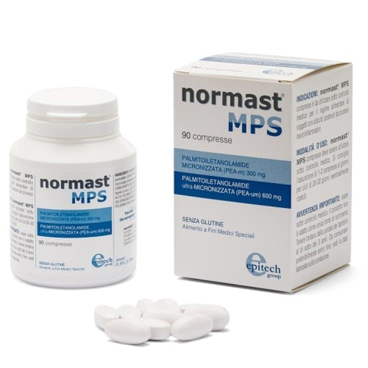 Palmitoiletanolamida (PEA) 70,6 g – 90 comprimidos | Normast MPS